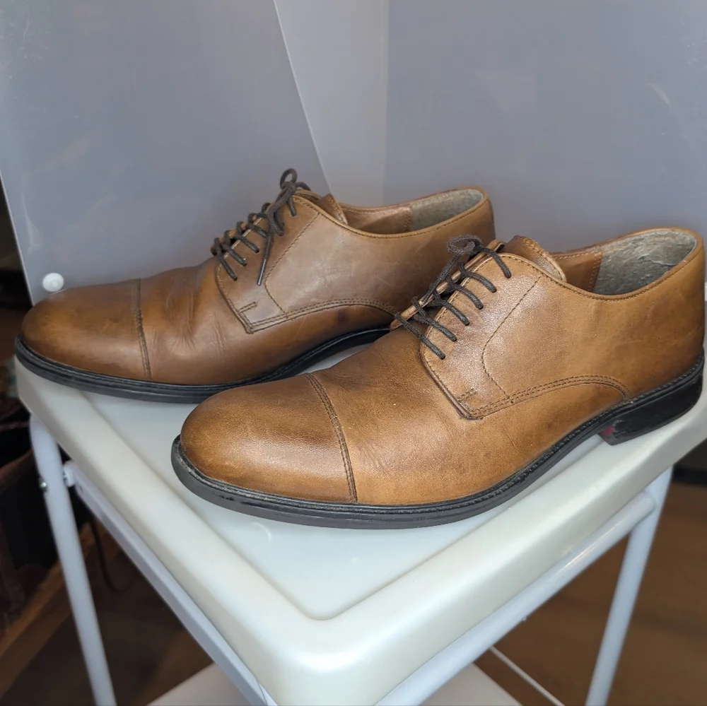 Men's‎ Brown Leather Dress Shoes